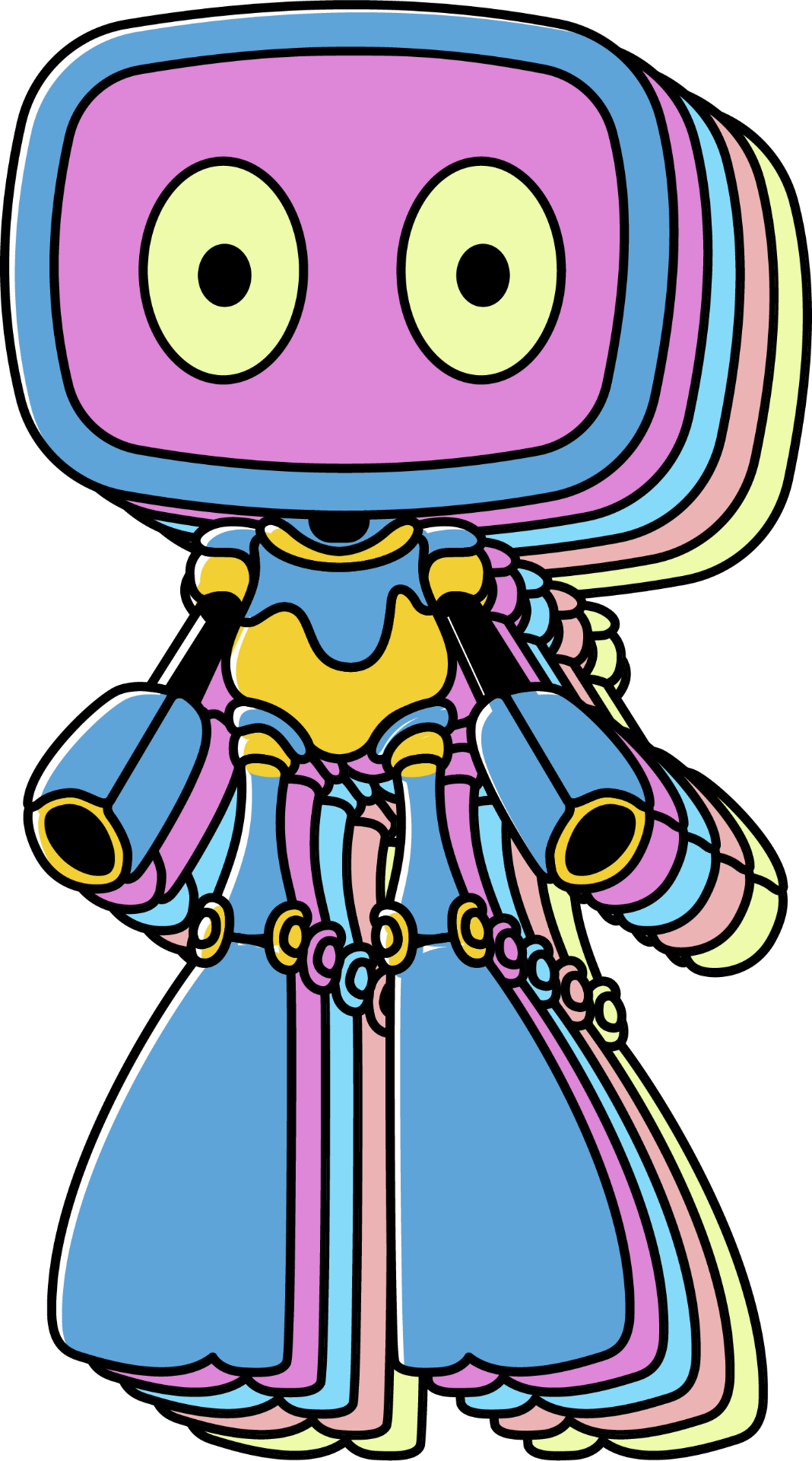 Shop Club mascot robot
